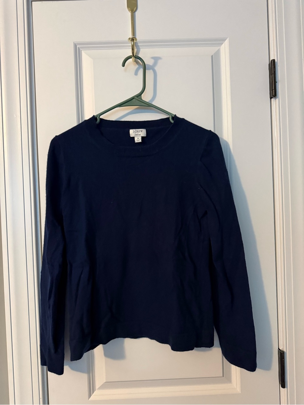 J. Crew Navy Blue Crewneck Sweater